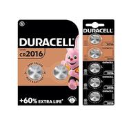 7 x Duracell 2016 Lithium (1 blíster de 2 baterías + 1 blíster de 5 pilas) 7 pilas