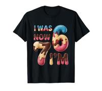 7 Year Old Birthday Shirt Was 6 Now I’m 7 67 Boys Girls Kids Camiseta