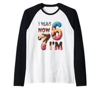 7 Year Old Birthday Shirt Was 6 Now I’m 7 67 Boys Girls Kids Camiseta Manga Raglan
