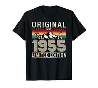 70.º cumpleaños Hombre Original Mayo de 1955 70 años Camiseta