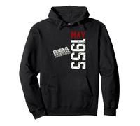 70.º cumpleaños Hombre Original Mayo de 1955 70 años Sudadera con Capucha