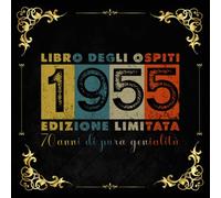 70 Anni di Pura Genialità: Libro degli Ospiti - Edizione Speciale 1955: 120 pagine/ 21 cm x 21 cm/ Copertina morbida.