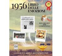 70 Anni - Il Libro delle Emozioni: Ricordi, vita vissuta e pagine da scrivere Idea regalo originale per compleanno, memoria e nostalgia