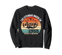 70 años Cumpleaños Las Leyendas nacen en Mayo de 1955 Sudadera