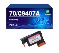 70 Cabezal De Impresión Compatible con Las Impresoras para HP Designjet Z2100 Z5200 Z3200 Y Z3100.,C9407A-1 Pack