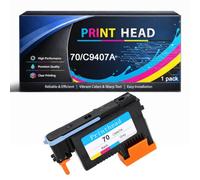70 Cabezal de impresión con Chip Compatible con HP 70 C9404A C9405A C9406A C9407A C9408A C9409A C9410A para impresoras DesignJet Z2100 Z5200 Z3200 Z3100