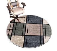 70 cm Protector Suelo Silla Ruedas - Alfombra Escritorio Suelo Antideslizante Redonda Alfombras para Silla de Gaming Oficina - Tapete de Protección de Madera/baldosas - Alfombras Sillas Ruedas