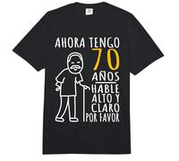 70 Cumpleaños | Ahora Tengo 70 Años | Divertido Aniversario Comfort Colors Adult Heavyweight T-Shirt