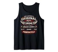 70 cumpleaños Hombre Mujer Regalo Mayo 1956 Camiseta sin Mangas