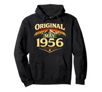 70 cumpleaños Hombre Mujer Regalo Mayo 1956 Sudadera con Capucha