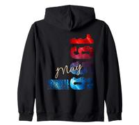70 cumpleaños Hombre Mujer Regalo Mayo 1956 Sudadera con Capucha