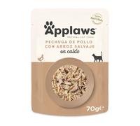 70 g Applaws Pollo y Arroz sobre para gatos
