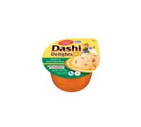 70 g Dashi Delights Snack Cremoso Pollo y Copos de Bonito tarrina para gatos