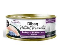 70 g Dibaq Natural Moments Lata Pavo con Arandanos para gato