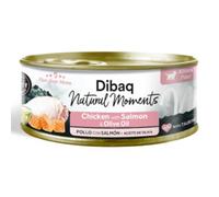 70 g Dibaq Natural Moments Lata Pollo con Salmón para gatito