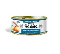 70 g Dibaq Sense Sterilized Grain Free Pescado Blanco con Vegetales latapara gatos