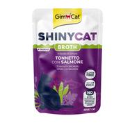 70 g GimCat atún y salmón en caldo sobre para gatos