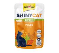70 g GimCat Shiny Caldo de pollo para gatos