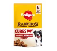 70 g Pedigree Bocaditos Ranchos Cubes de Buey para perros