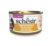 70 g Schesir Lata Atún con Pollo Filete para gatos