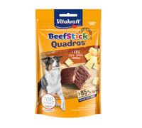 70 g Vitakraft BeefStick Quadros Bocaditos Queso para perros