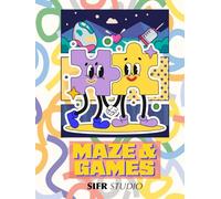 70+ Maze & Games: Fun Puzzles and Activities Book for Kids Ages 4-8 (Sifr Studio Kids Activity Series)