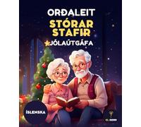 70 ORÐALEIT FYRIR ELDRI BORGARA - STÓRAR STAFIR - ÍSLENSKA - WORD SEARCH ICELANDIC: Christmas, Word Search in Icelandic, For Seniors, Extra Large ... Concentration, With Solutions, Puzzle Book
