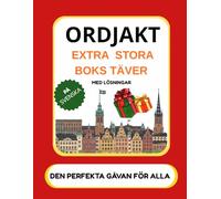 70 ORDSÖK FÖR SENIORER OCH VUXNA - STOR TEXT - JULUTGÅVA - SVENSKA: : Julspecial, Ordjakt på svenska, Extra stor text, För äldre, Med lösningar, Hjärngympa, Aktivitetsbo
