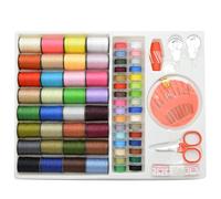 70 Piezas Kit de Costura,64 Colores Hilos de Coser para maquina,Universal Costureros Completos para Máquinas de Coser o Coser a Mano para Principiantes
