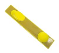 70 x 390 mm - Tabla de lijado para pulido a mano - Bandeja de molienda rectangular con respaldo fuerte, herramienta compacta de bricolaje y pulido profesional