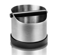 700 ml recipiente para portafiltros de acero inoxidable, caja de café expreso con barra de golpeo extraíble y base antideslizante, depósito de café para Delonghi, Sage, Ninja y más