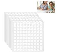 700 PCS Puntos Adhesivos, Adhesivo Doble Cara, Cinta Adhesiva Redonda, 10 Mm de Diámetro, Transparente Y Removible Sin Residuos, Multipropósito para Decoraciones de Fiesta, Decoración Del Hogar