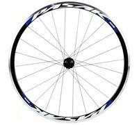 700C Bicicletas De Carretera Rueda Delantera Sujeción Rápida Freno C/V Rueda Trasera Buje 20/24H para 8/9/10/11/12 Velocidades Ruedas De Bicicleta para 20C-35C(Black-Blue,Rear)