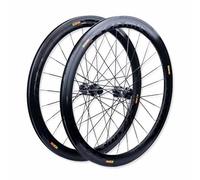 700C Juego De Ruedas De Bicicleta De Carretera con Trinquete 36/54T Eje Pasante De 12 * 100/142mm Freno De Disco Llanta De Doble Pared De 50mm Cassette De 7-12 Velocidades, 23-35C, F/V(54T Ratchet)
