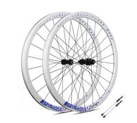 700C Juego De Ruedas De Bicicleta De Carretera Rueda Delanteras Y Traseras Trinquete 36T Liberación Rápida Disco De Freno 9 * 100/10 * 135mm Llantas For Cassette De 7-12 Velocidades(Multi-Colored)