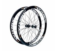 700C Juego De Ruedas De Cubierta De Bici De Carretera Llanta De Freno C/V De 40mm, Rueda De Liberación Rápida De 100/130mm, Trinquete 36/54T Cassette De 7-12 Velocidades, F/V(54T Ratchet)
