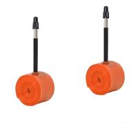 700C para tubo interior de bicicleta de TPU, 35 g de peso, se adapta a neumáticos de 23C, 25C, 26C, 28C, 30C y 32C, cuenta con válvula reforzada para una mayor longevidad (2 piezas FV45)