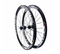 700C Rueda De Freno De Disco para Bicicleta De Carretera, Trinquete 36/54T, Llanta De Doble Pared De 40mm, Juego De Ruedas De Cubierta 23-35C, Casete De 7-12 Velocidades, F/V(54T Ratchet)