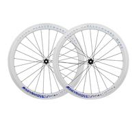 700C Rueda Delantera Y Trasera De Bicicleta Center Lock Eje Pasante 12 * 100mm/12 * 142mm Trinquete 36T Juego De Ruedas De Bicicleta De Carretera Llanta De Freno De Disco(Multi-Colored)
