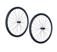 700C Rueda Delantera Y Trasera De Bicicleta Trinquete 36T Center Lock Eje Pasante 100/142mm Juego De Ruedas De Bicicleta De Carretera Llanta De Freno De Disco
