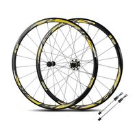 700c Ruedas De Bicicleta De Carretera 30 Mm Llantas De Aleación De Aluminio Freno C/V Rueda Delantera Y Trasera De Liberación Rápida para Cassette 7-12s
