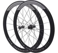 700C V/C Rim Brake Juego De Ruedas De Bicicleta De Carretera De 30 Mm 40 Mm Llantas De Bicicleta De 50 Mm Rueda Delantera Rueda Trasera Rodamiento De Liberación Rápida Casetes 7-12 Marchas,Plata,50MM