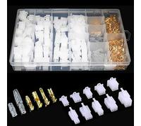 700pcs 2.8mm 2 3 4 6 9 Pin Automotive 2.8 Electrical Wire Connector Male Female Cable Terminal Kits Motorcycle Ebike Car