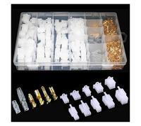 700pcs 2.8mm 2 3 4 6 9 Pin Automotive 2.8 Electrical Wire Connector Male Female Cable Terminal Kits Motorcycle Ebike Car