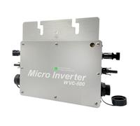 700W Serie WVC Grado Impermeable IP65 Micro Inversor MPPT Conectado A La Red DC28-50V 120V 230V Auto Solar Grid Tie Converter(700W Without LED,180-260VAC)
