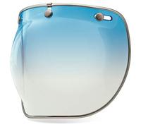 7018140 - Bell Custom 500 3-Snap Bubble Deluxe Visor Ice Blue Gradient