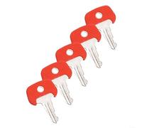 702 Power Start Key 5PCS para uso de encendido, práctico juego de llaves para carretillas elevadoras, hecho a mano para la iaria