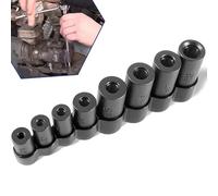 70500 - Juego de llaves de vaso para grifo con llave de 1/10.2 cm y 3/20.3 cm, compatible con grifos estándar MCTI fraccionales a través de grifos NPT de 1/2 y 1/8 pulgadas y grifo métrico a través de