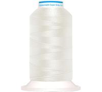 705798-5642-1 Gutermann Super Brite Poliéster 40 Hilo de bordado a máquina x carrete de 1000 mtr, blanco nupcial