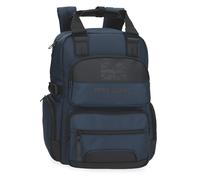 Pepe Jeans Bromley Mochila para Portátil Portatil 15,6 Pulgadas Azul 28x40x16 cms Poliéster 17,92L by Joumma Bags
